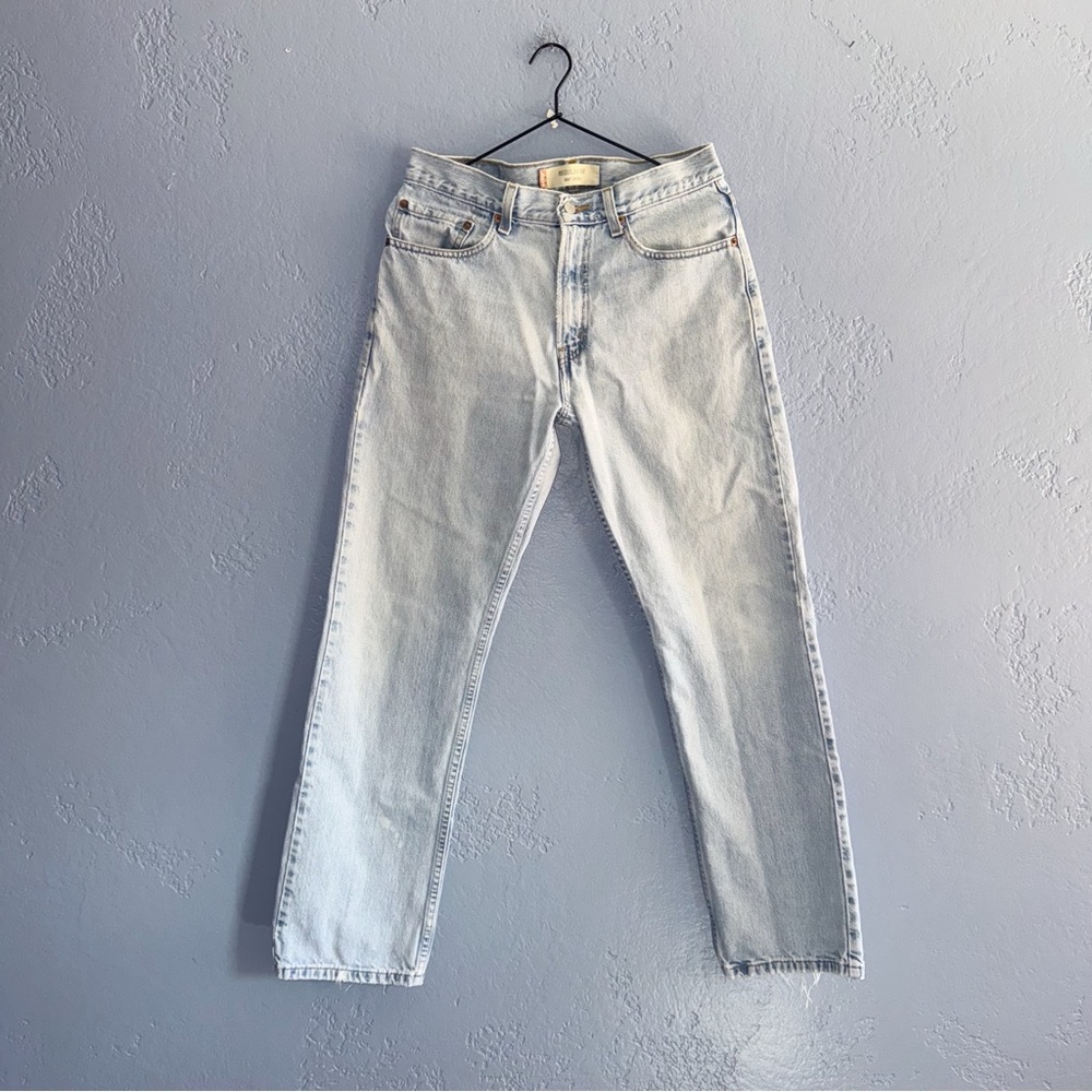 Levi’s Y2K 2004 Light Wash 505 Men Straight Leg Jeans Size 32/30